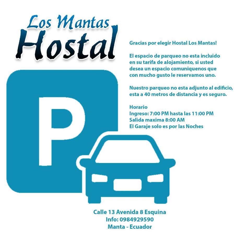 Hostal Los Mantas Bagian luar foto